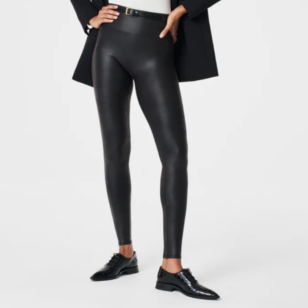 {{Spanx}} Faux Leather Leggings